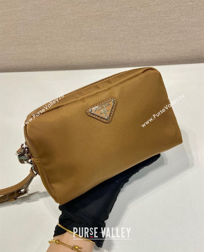 Prada Small Re-Nylon pouch Brandy Brown 2025 1NS021 (YZ-250808071)