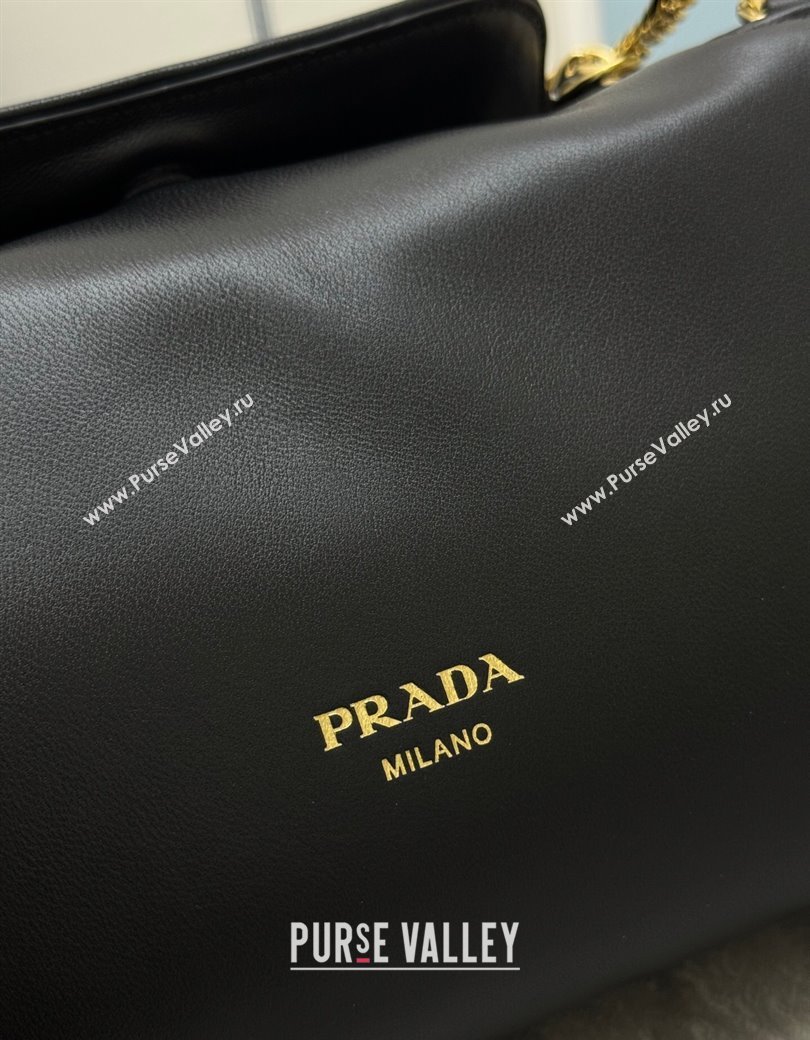 Prada Tumulte small nappa leather bag Black 2025 1BD395 (YZ-250927066)