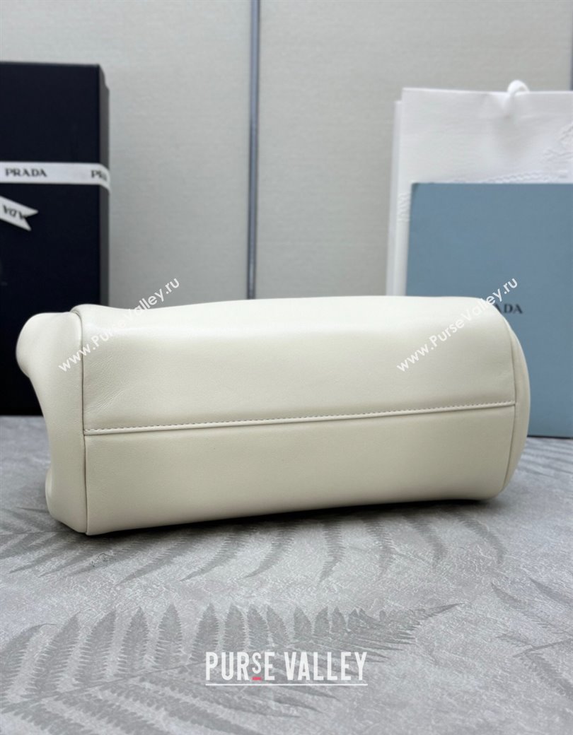 Prada Tumulte small nappa leather bag White 2025 1BD395 (YZ-250927067)