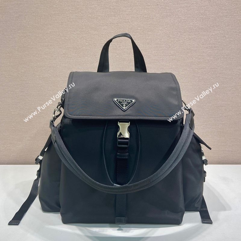 Prada Mens Explore Re-Nylon and leather backpack bag 2025 2VZ118 (YZ-250929045)