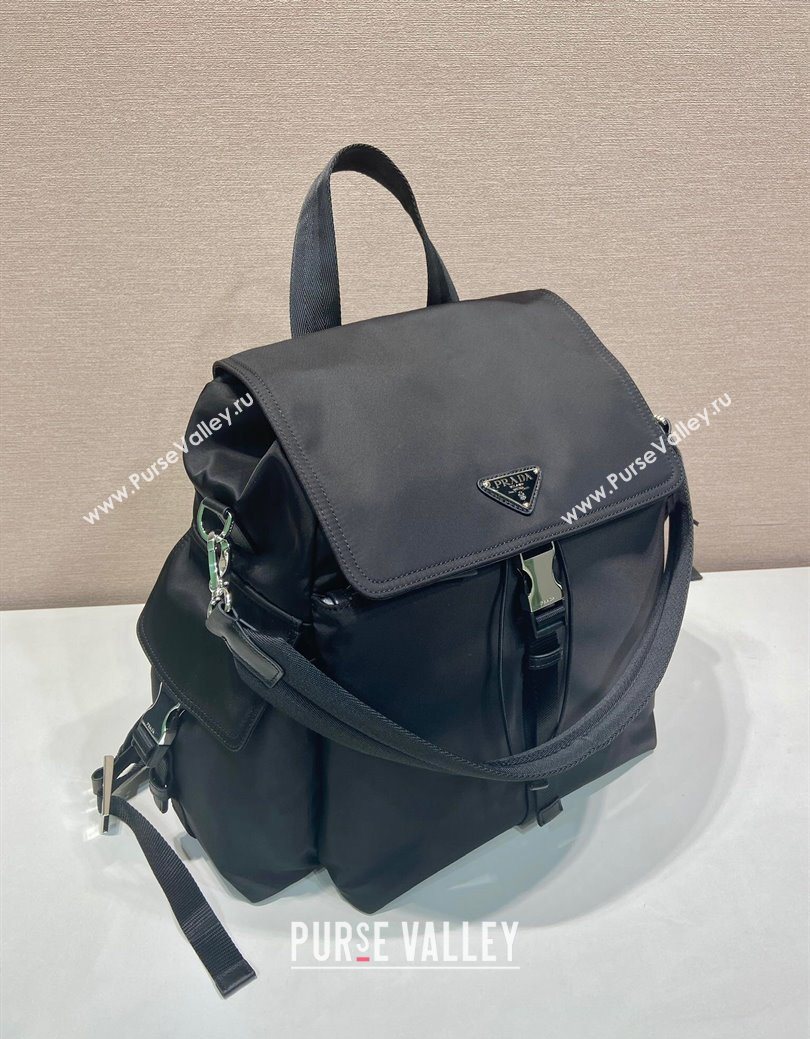 Prada Mens Explore Re-Nylon and leather backpack bag 2025 2VZ118 (YZ-250929045)