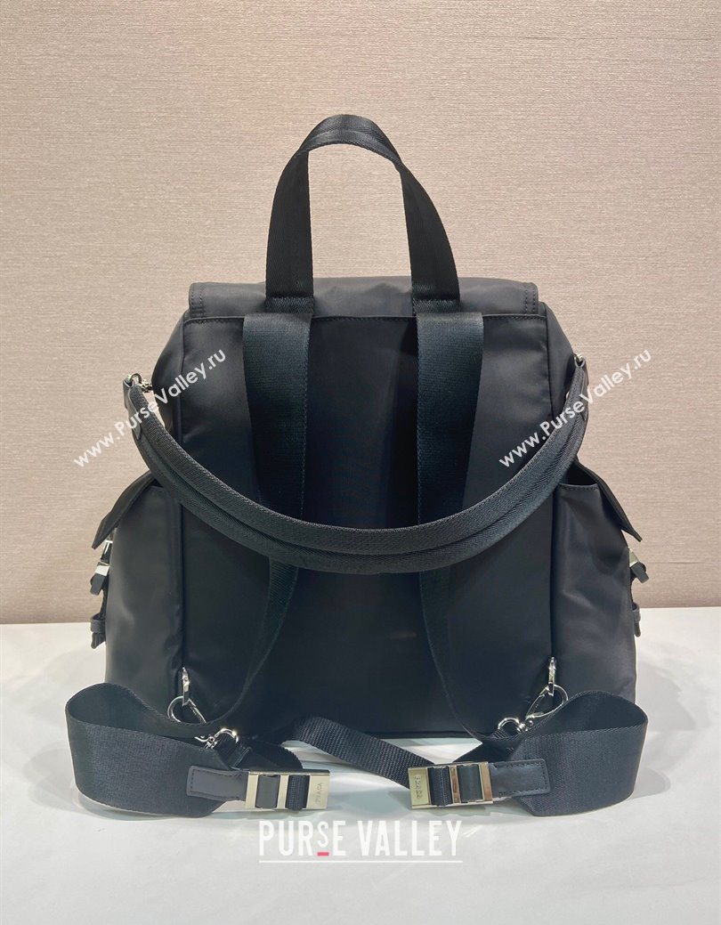 Prada Mens Explore Re-Nylon and leather backpack bag 2025 2VZ118 (YZ-250929045)