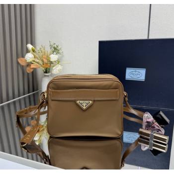 Prada Nylon Crossbody Bag Brown 2025 1BH218 (YZ-250927037)