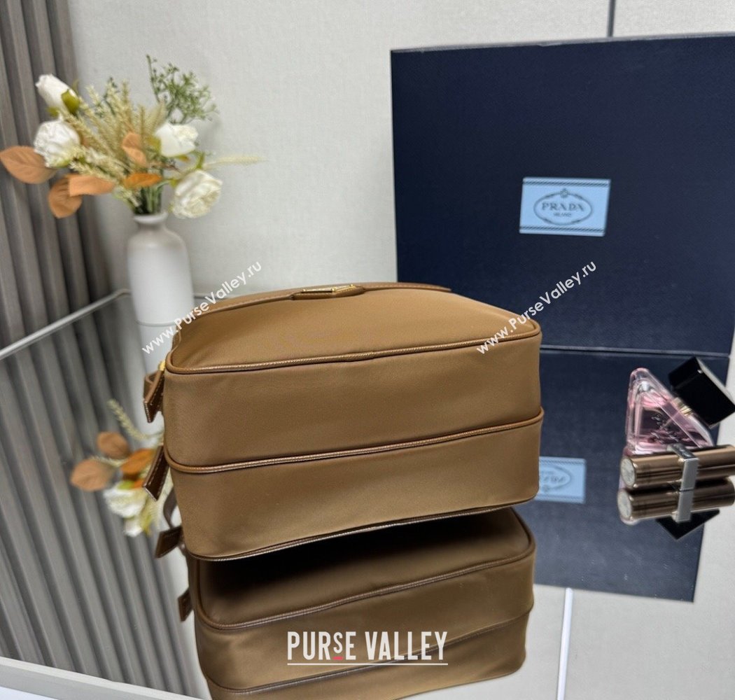 Prada Nylon Crossbody Bag Brown 2025 1BH218 (YZ-250927037)