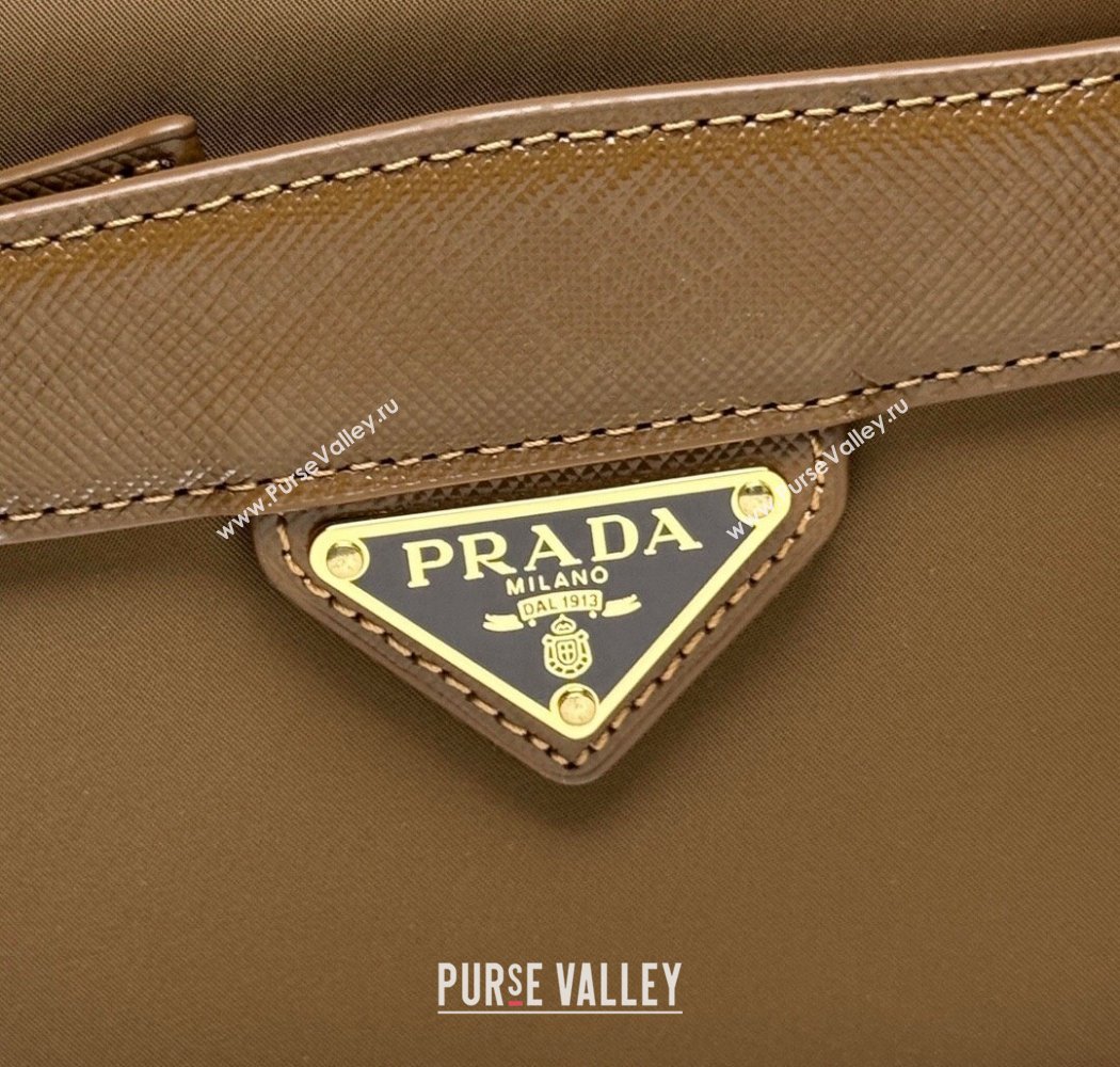 Prada Nylon Crossbody Bag Brown 2025 1BH218 (YZ-250927037)