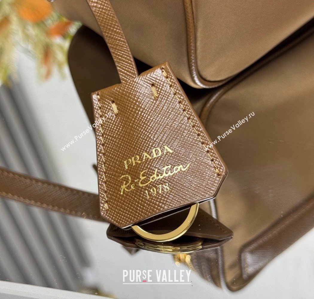 Prada Nylon Crossbody Bag Brown 2025 1BH218 (YZ-250927037)