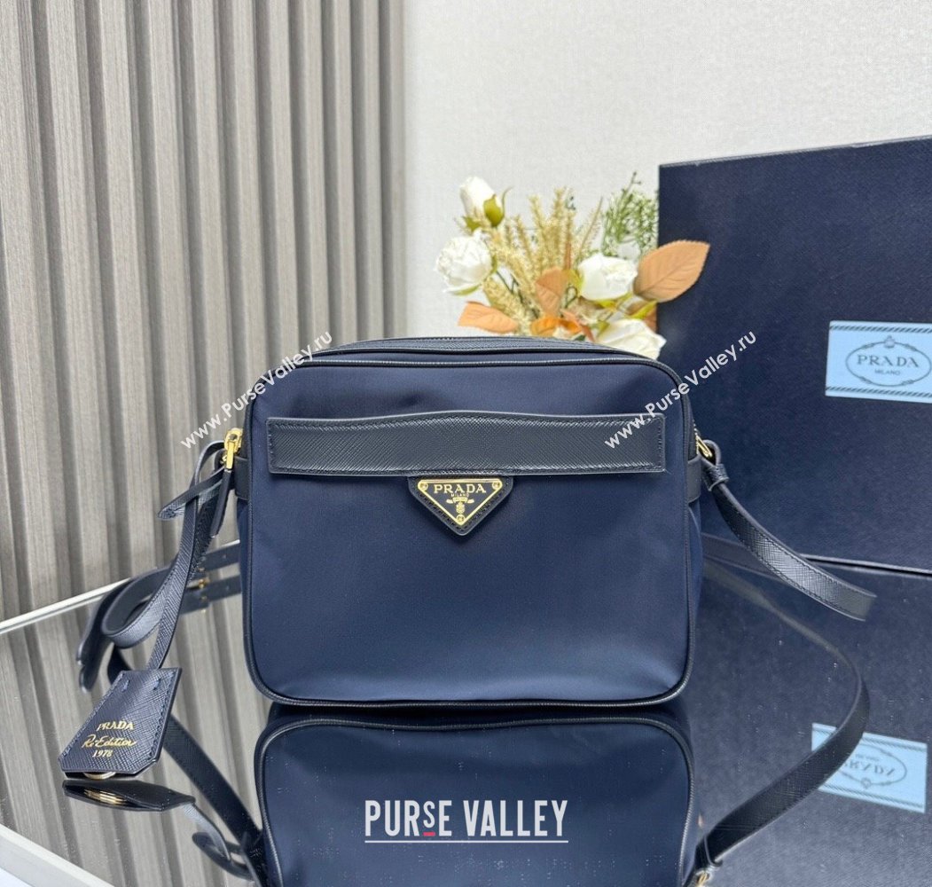 Prada Nylon Crossbody Bag Blue 2025 1BH218 (YZ-250927038)
