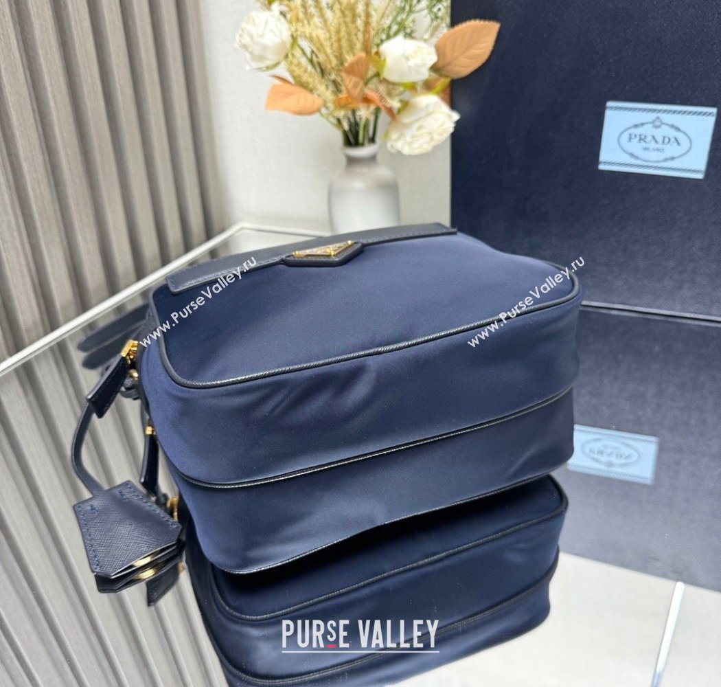 Prada Nylon Crossbody Bag Blue 2025 1BH218 (YZ-250927038)