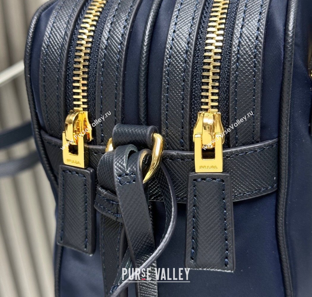 Prada Nylon Crossbody Bag Blue 2025 1BH218 (YZ-250927038)