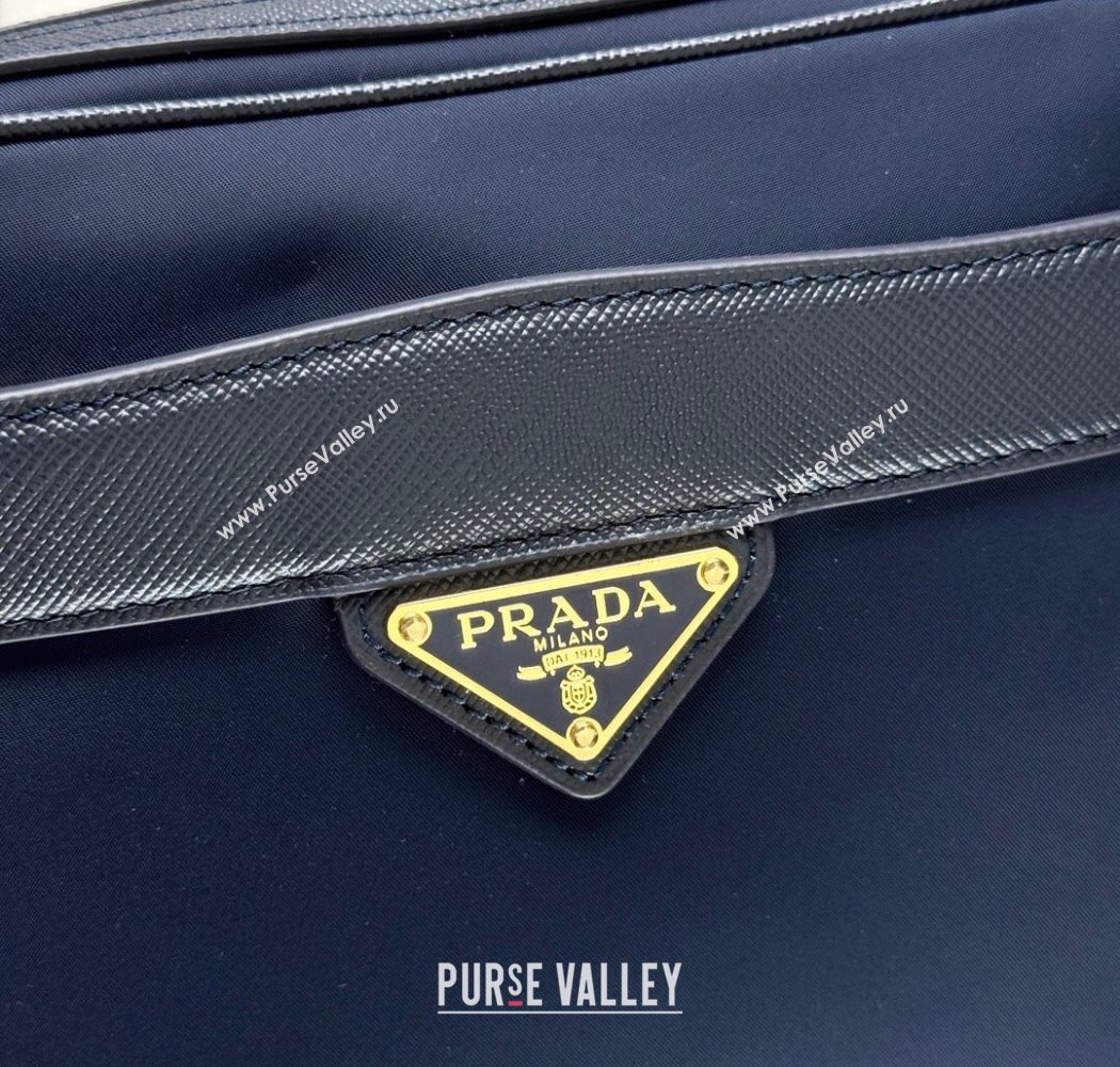 Prada Nylon Crossbody Bag Blue 2025 1BH218 (YZ-250927038)