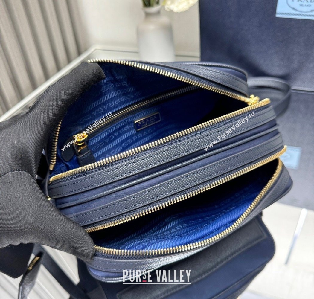 Prada Nylon Crossbody Bag Blue 2025 1BH218 (YZ-250927038)