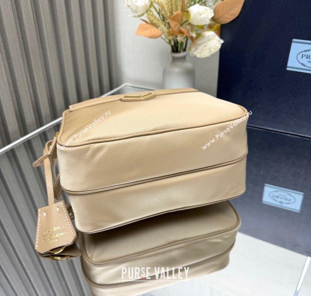 Prada Nylon Crossbody Bag Beige 2025 1BH218 (YZ-250927039)