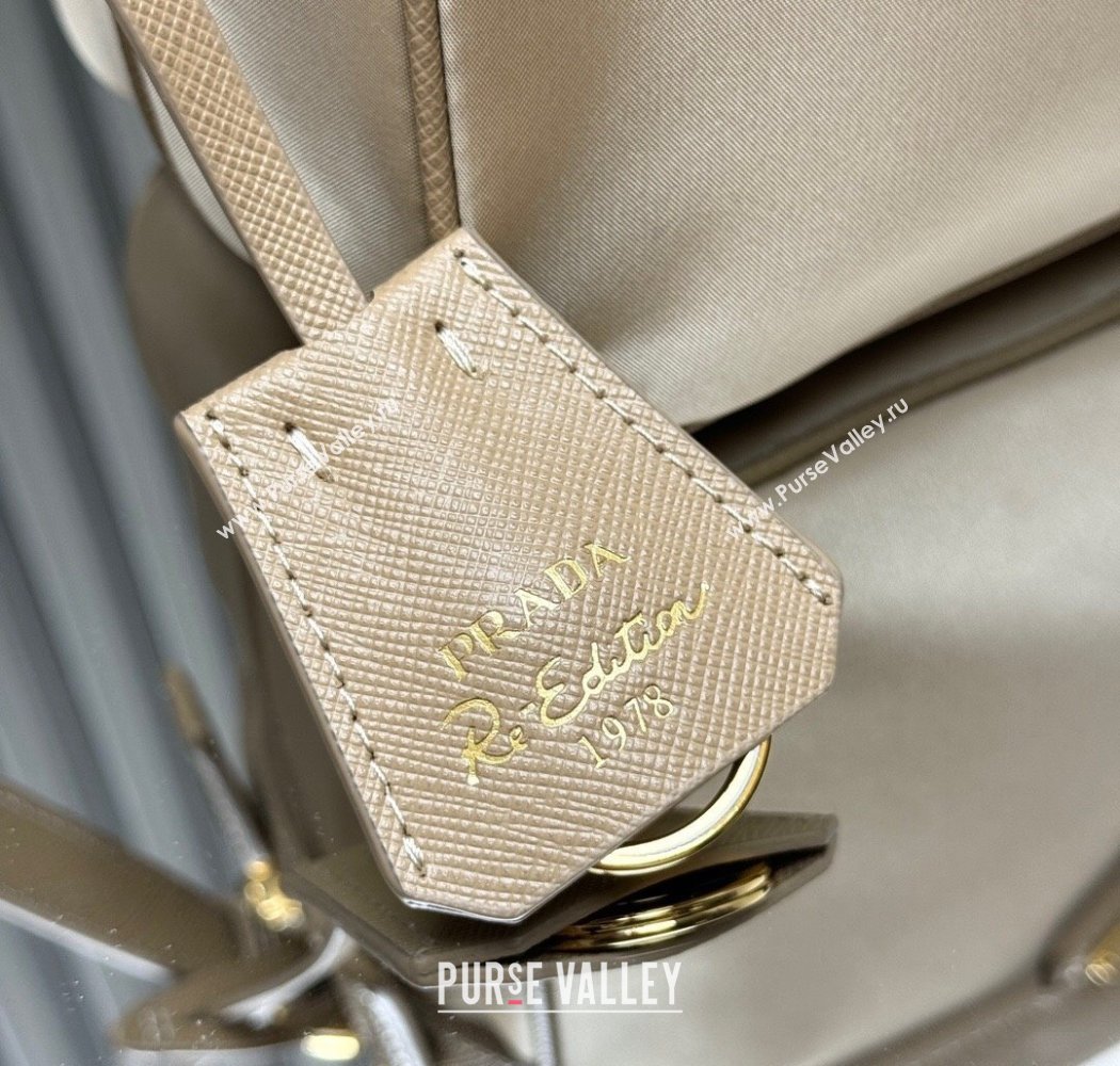 Prada Nylon Crossbody Bag Beige 2025 1BH218 (YZ-250927039)