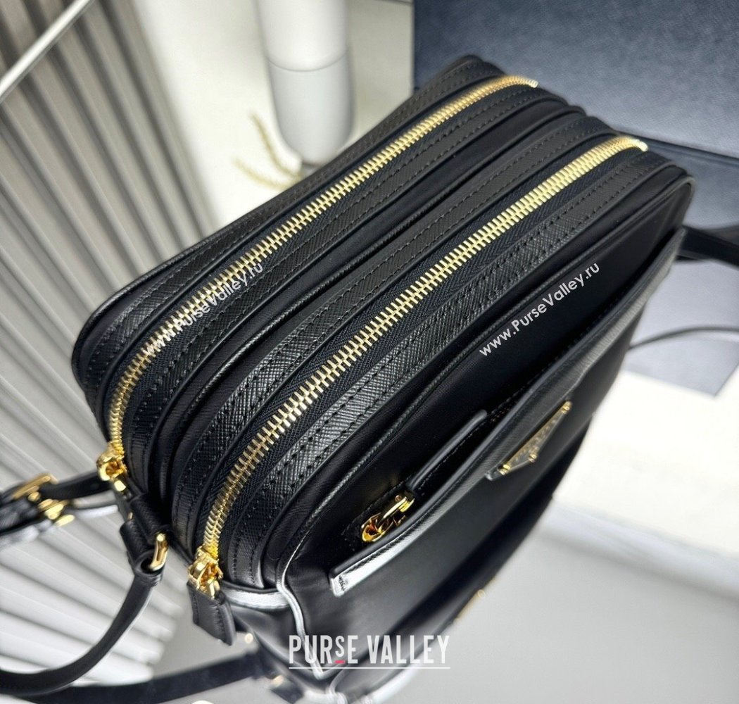 Prada Nylon Crossbody Bag Black 2025 1BH218 (YZ-250927040)
