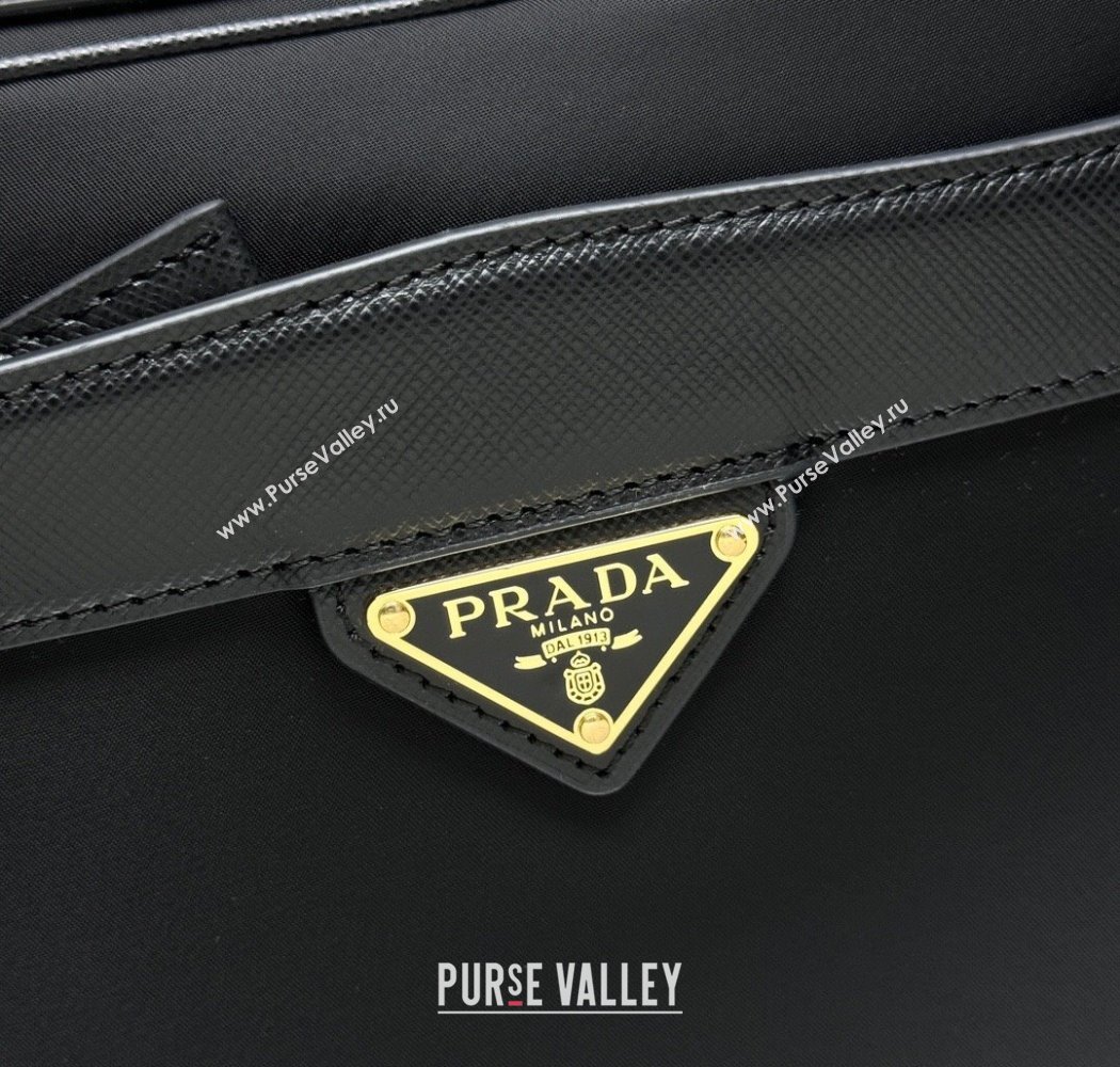 Prada Nylon Crossbody Bag Black 2025 1BH218 (YZ-250927040)