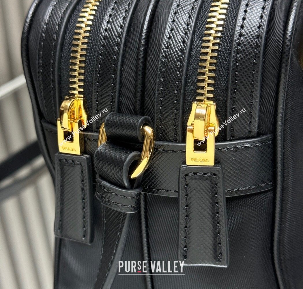 Prada Nylon Crossbody Bag Black 2025 1BH218 (YZ-250927040)