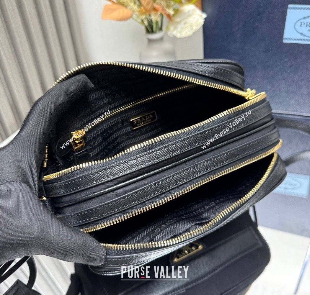 Prada Nylon Crossbody Bag Black 2025 1BH218 (YZ-250927040)