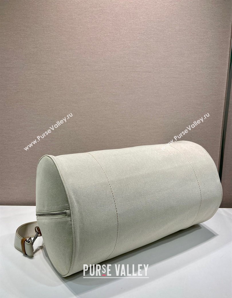 Prada Mens Canvas duffle bag White 2025 2VC051 (YZ-250927042)