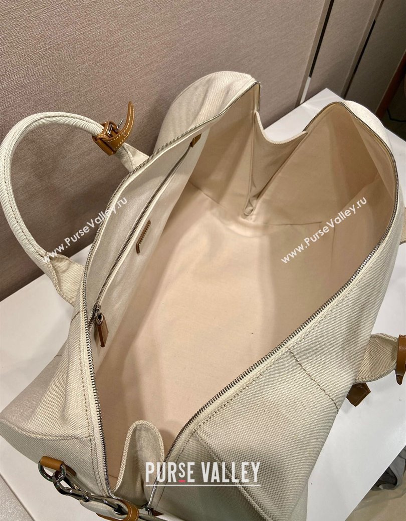 Prada Mens Canvas duffle bag White 2025 2VC051 (YZ-250927042)