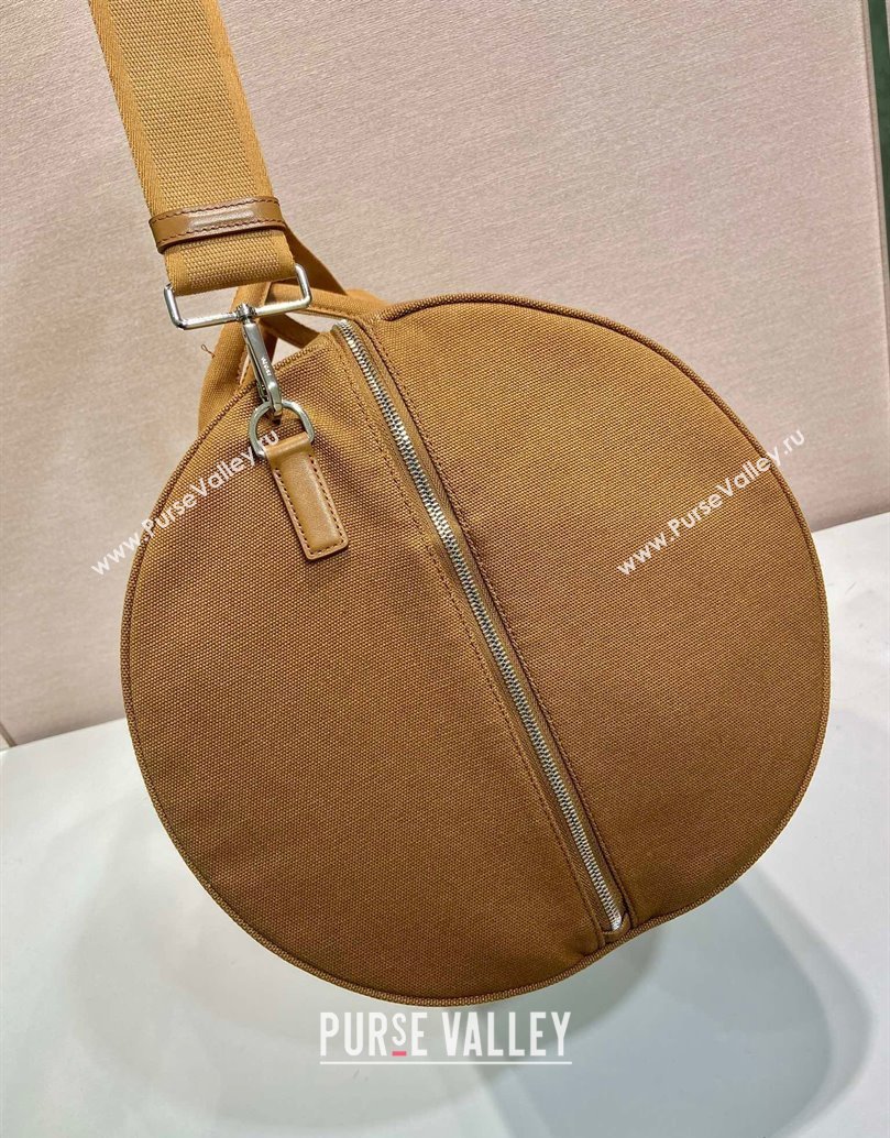 Prada Mens Canvas duffle bag Tabacco Brown 2025 2VC051 (YZ-250927043)