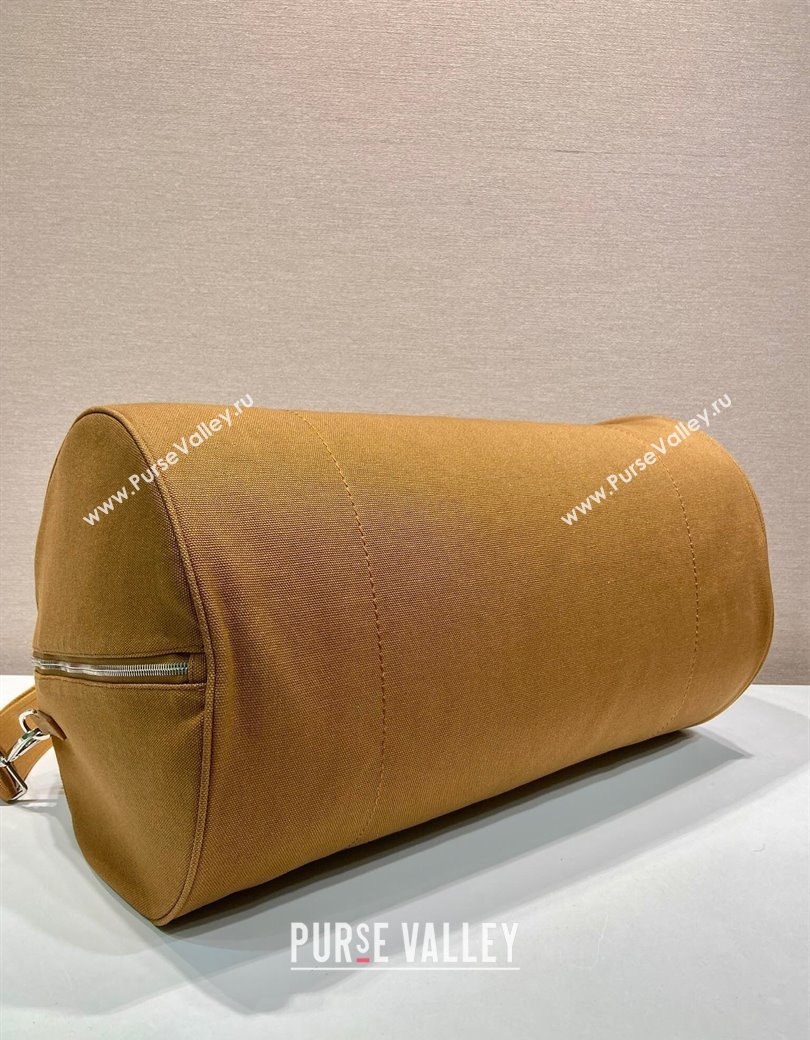 Prada Mens Canvas duffle bag Tabacco Brown 2025 2VC051 (YZ-250927043)