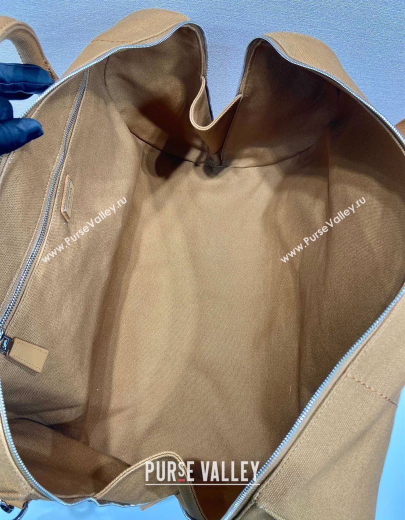 Prada Mens Canvas duffle bag Tabacco Brown 2025 2VC051 (YZ-250927043)