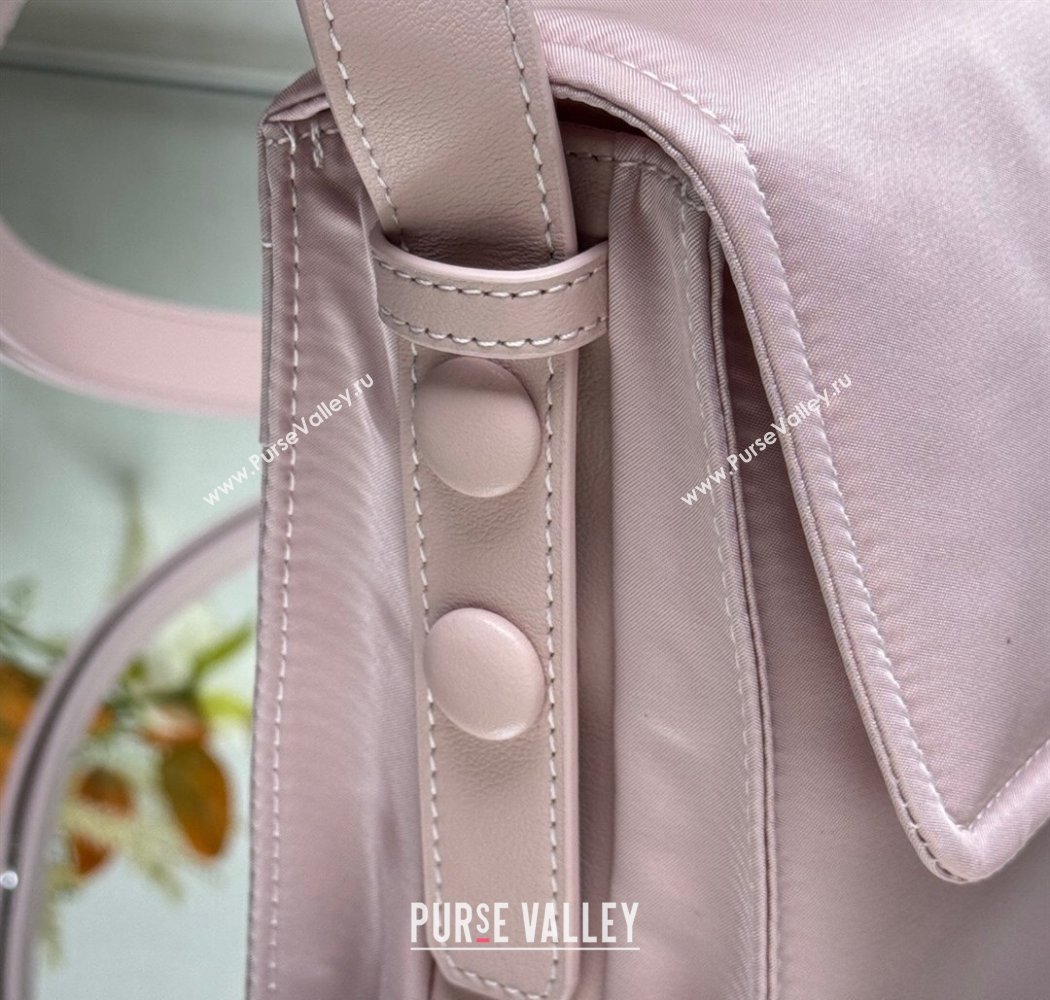 Prada Traveller small padded Re-Nylon shoulder bag Pink2 2025 1BD313 (YZ-250927050)