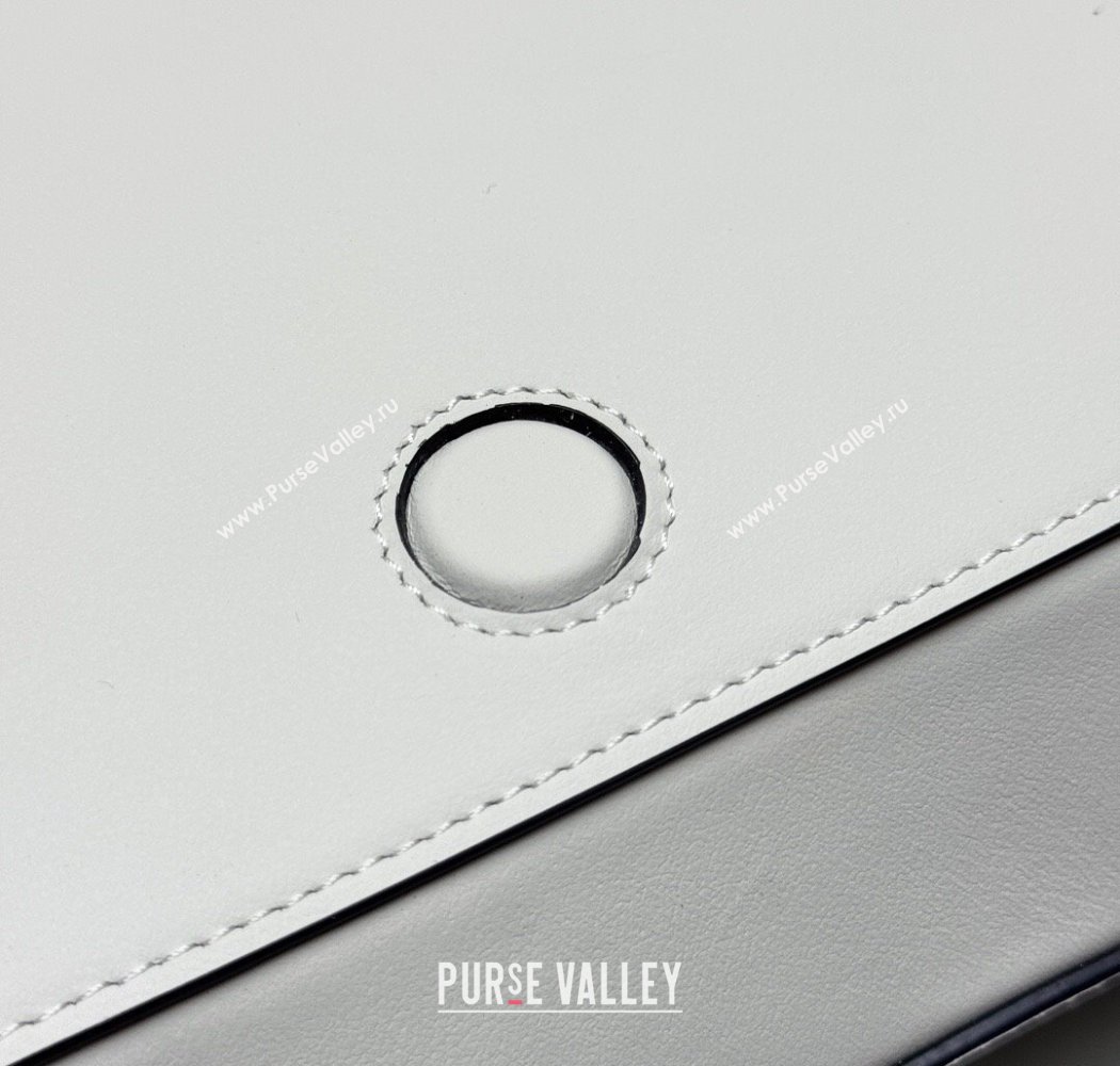 Prada Quilted Leather Flap Bag White 2025 1BD283 (YZ-250927025)