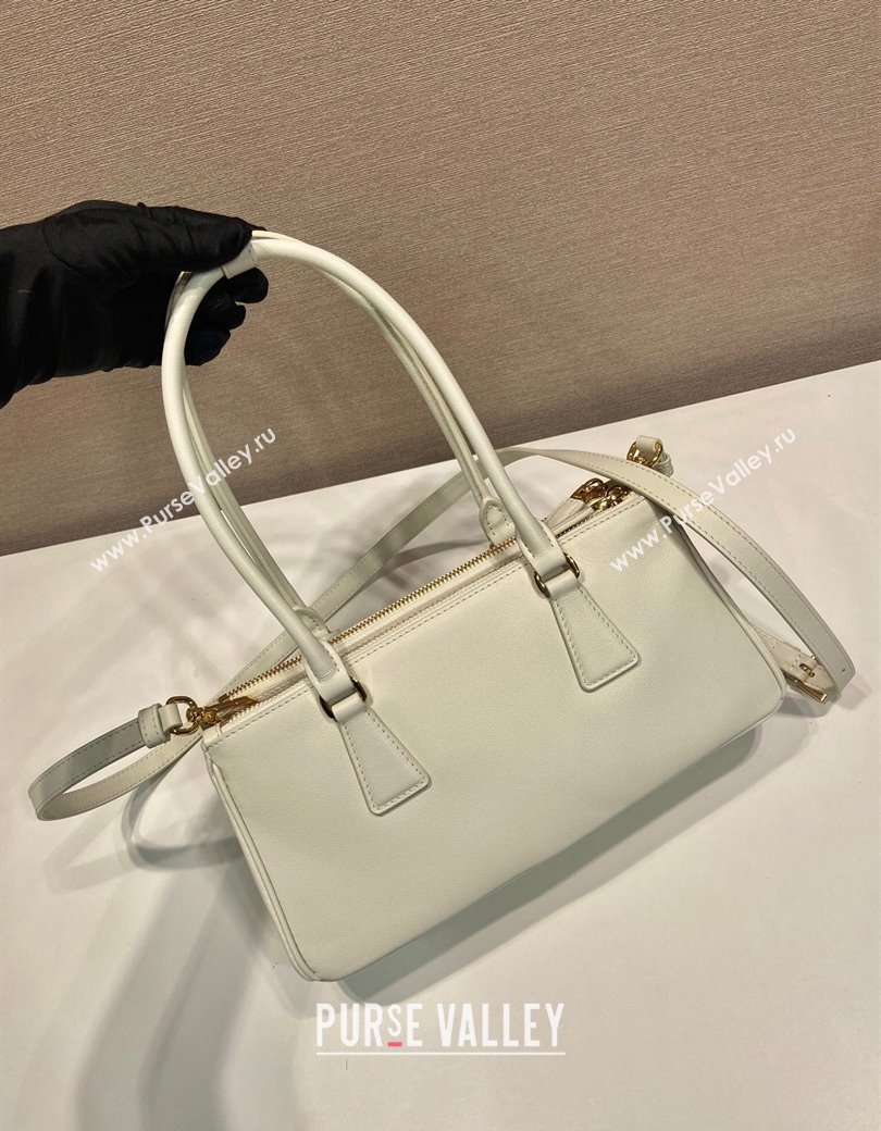 Prada leather shoulder bag White 2025 1BA457 (YZ-250927060)
