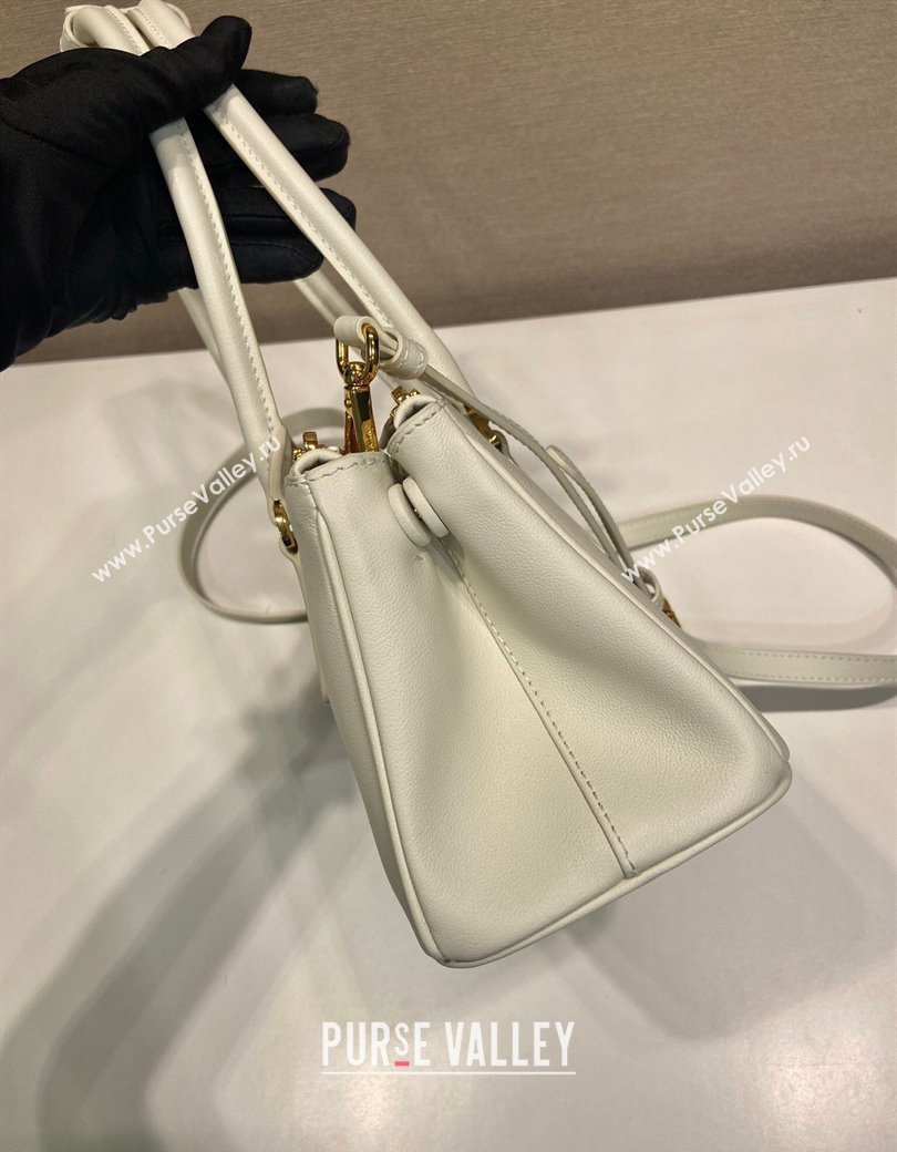 Prada leather shoulder bag White 2025 1BA457 (YZ-250927060)
