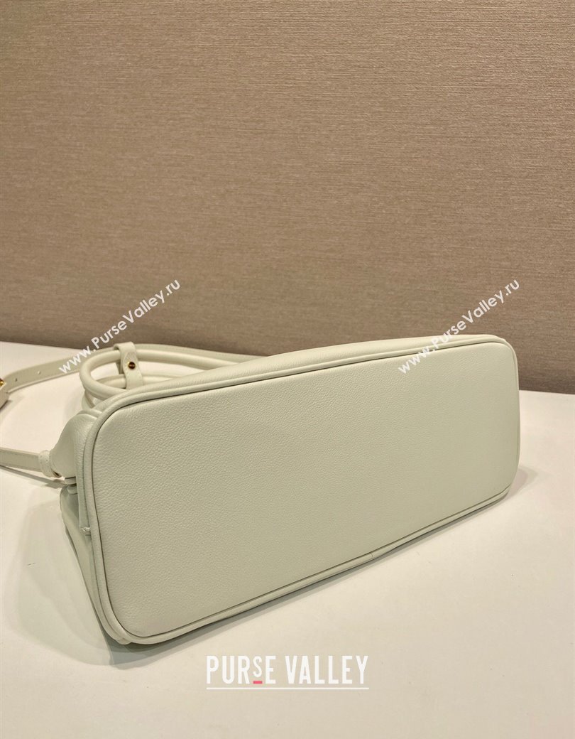 Prada leather shoulder bag White 2025 1BA457 (YZ-250927060)