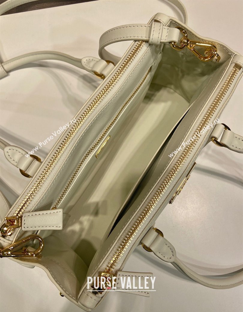 Prada leather shoulder bag White 2025 1BA457 (YZ-250927060)