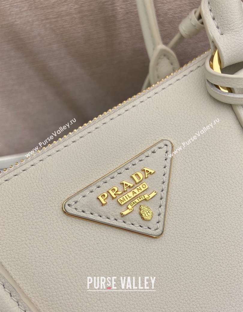 Prada leather shoulder bag White 2025 1BA457 (YZ-250927060)