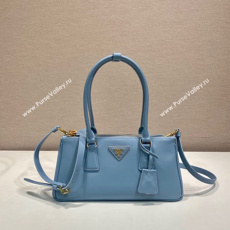 Prada leather shoulder bag Blue 2025 1BA457 (YZ-250927061)