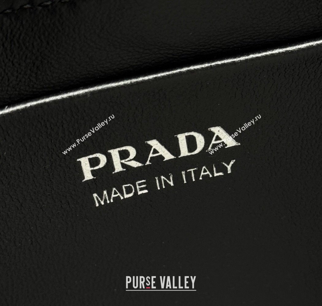 Prada Quilted Leather Flap Bag Black 2025 1BD283 (YZ-250927026)