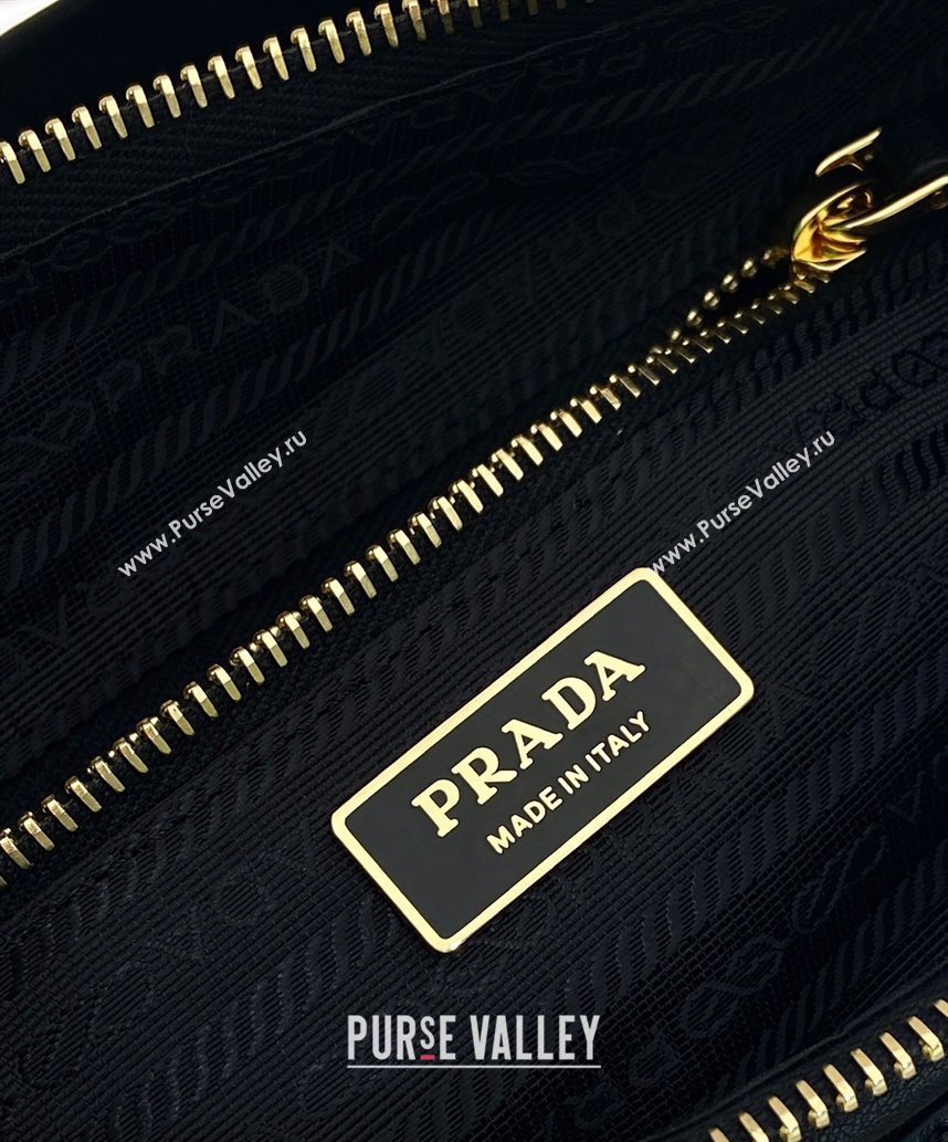 Prada Explore large nappa leather shoulder bag Black 2025 1BC264 (YZ-250927063)