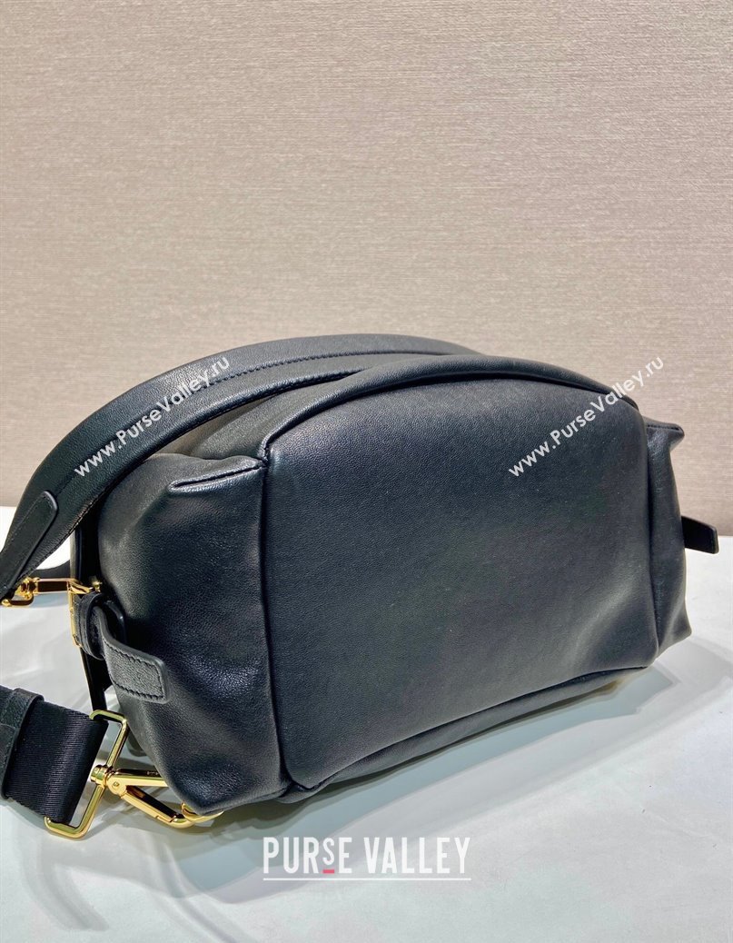 Prada Explore medium nappa leather backpack bag Black 2025 1BZ080 (YZ-250927069)