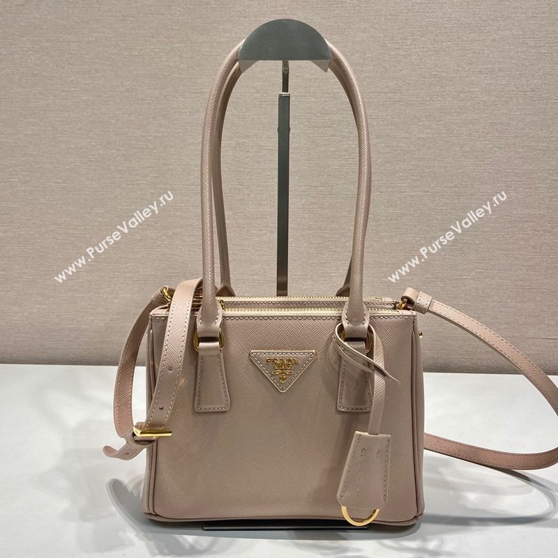 Prada Galleria Saffiano leather mini-bag Powder Pink 2025 1BA906 (YZ-250929002)