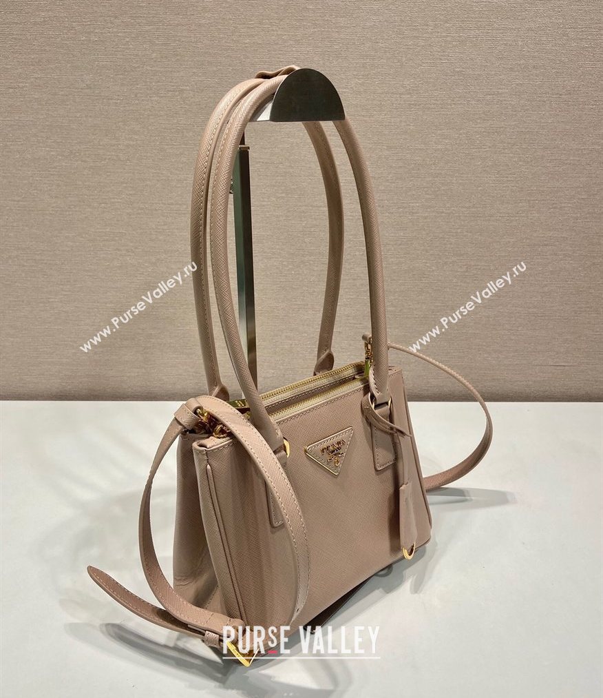Prada Galleria Saffiano leather mini-bag Powder Pink 2025 1BA906 (YZ-250929002)