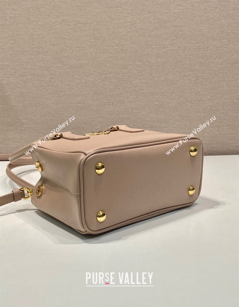 Prada Galleria Saffiano leather mini-bag Powder Pink 2025 1BA906 (YZ-250929002)