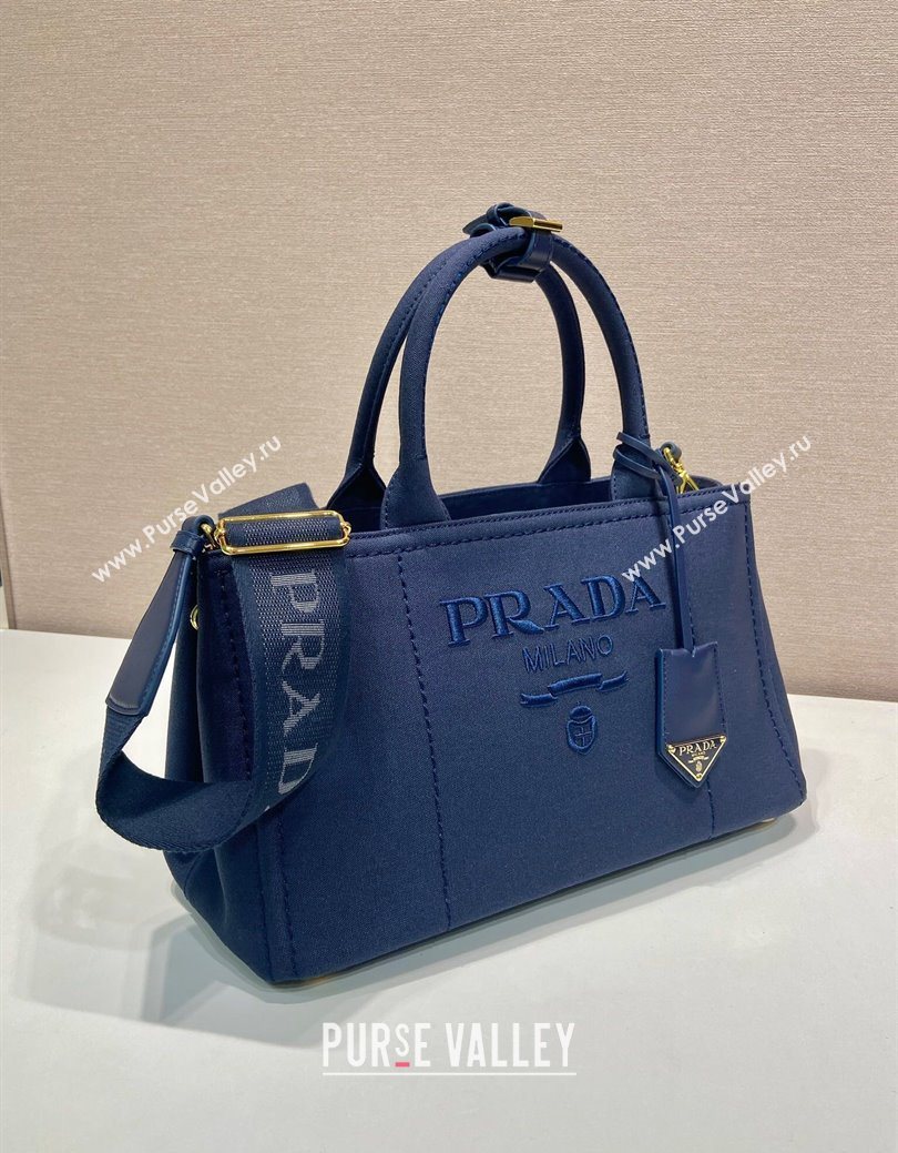 Prada Jardiniere large canvas handbag Baltic Blue 2025 1BG554 (YZ-250929004)
