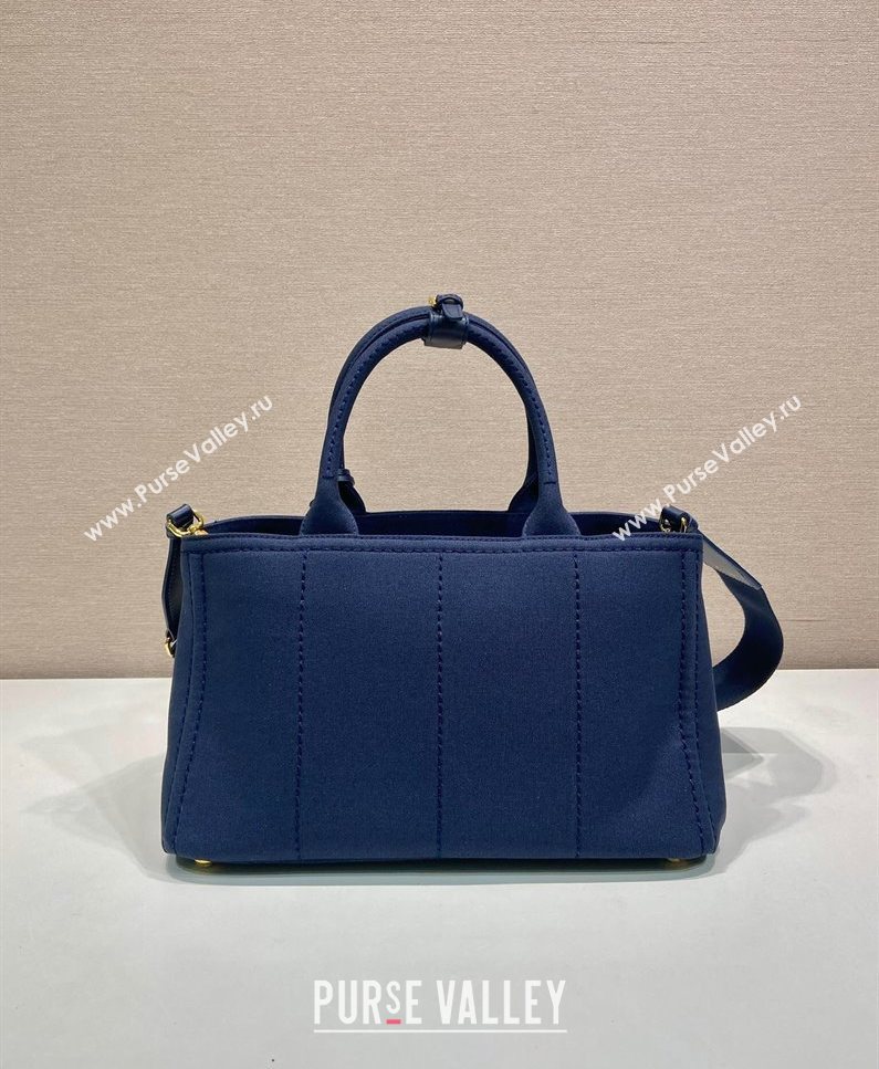 Prada Jardiniere large canvas handbag Baltic Blue 2025 1BG554 (YZ-250929004)