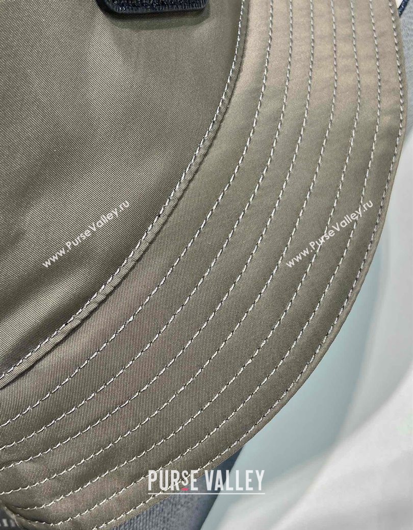 Prada Nylon Bucket Hat Grey 2025 0929 (YZ-250929025)