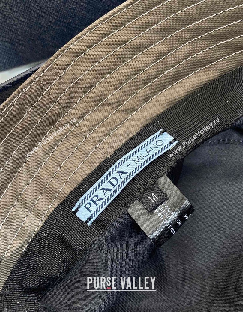 Prada Nylon Bucket Hat Grey 2025 0929 (YZ-250929025)