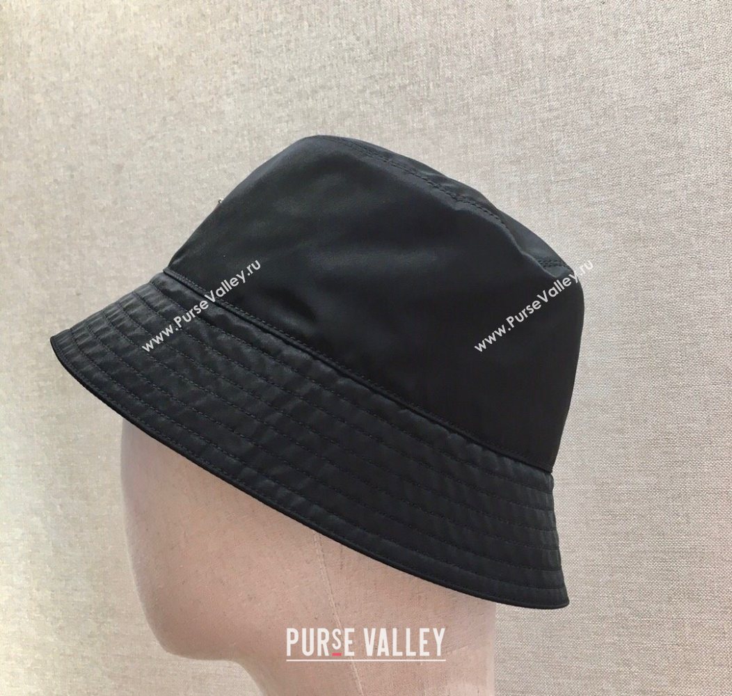 Prada Nylon Bucket Hat Black 2025 0929 (YZ-250929027)
