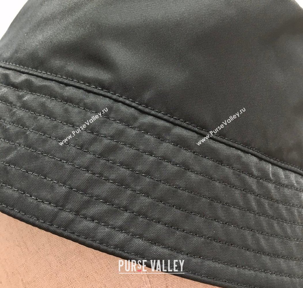 Prada Nylon Bucket Hat Black 2025 0929 (YZ-250929027)