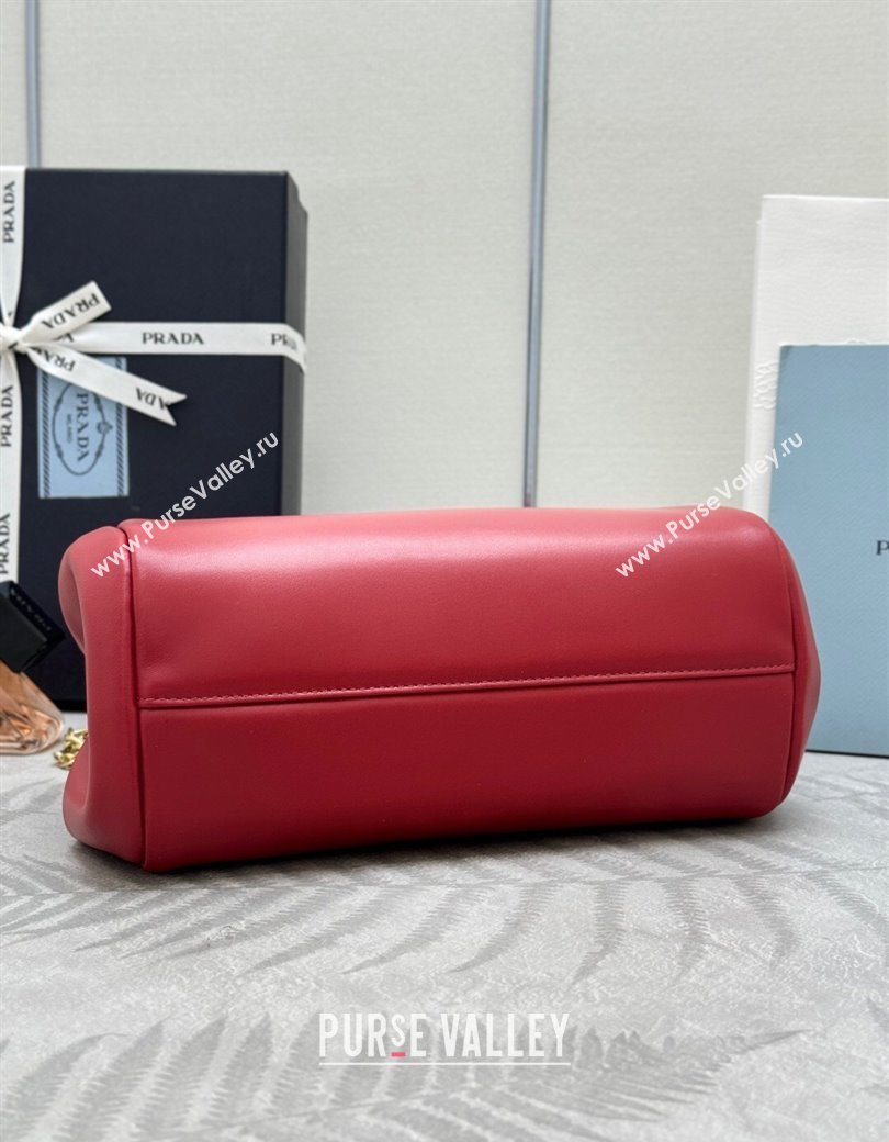 Prada Tumulte small nappa leather bag Red 2025 1BD395 (YZ-250927065)