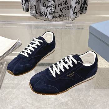 Prada Suede Sneakers Blue 2025 1E152O (MD-251027109)