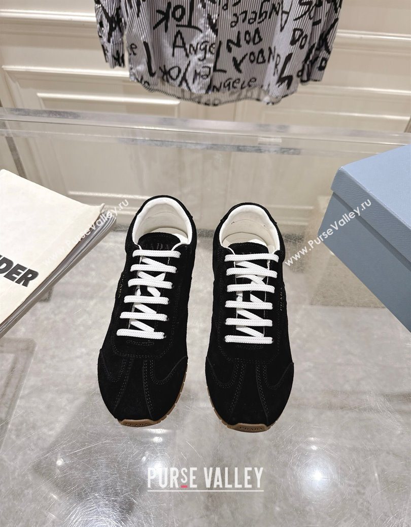 Prada Suede Sneakers Black 2025 1E152O (MD-251027111)