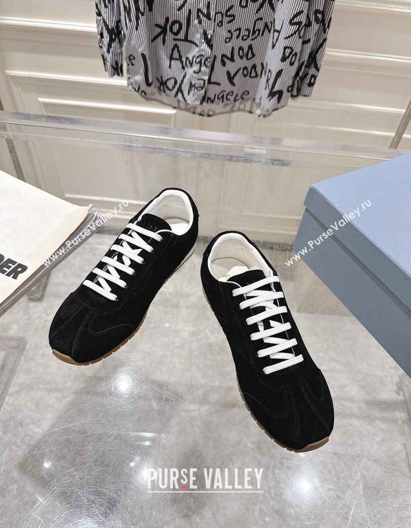 Prada Suede Sneakers Black 2025 1E152O (MD-251027111)
